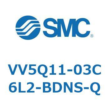 5ポートソレノイドバルブVQ用 マニホールド SMC