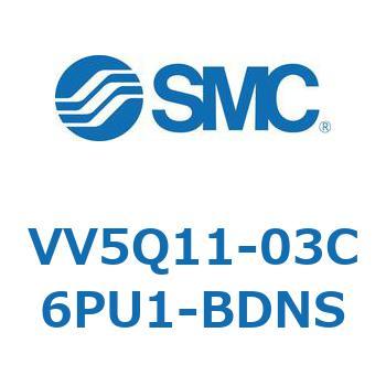 5ポートソレノイドバルブVQ用 マニホールド SMC