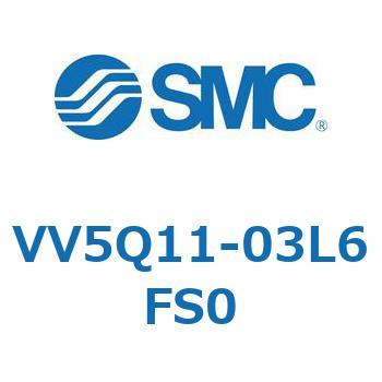 5ポートソレノイドバルブVQ用 マニホールド SMC