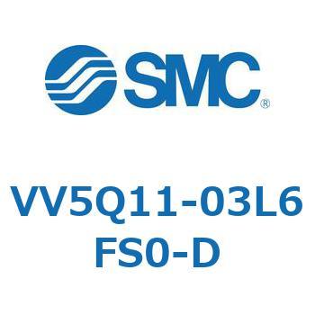 5ポートソレノイドバルブVQ用 マニホールド SMC