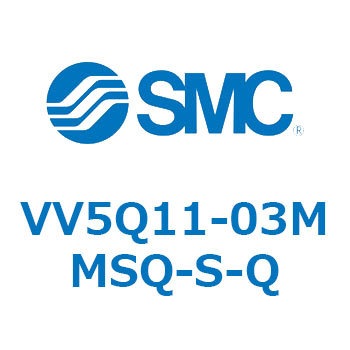 5ポートソレノイドバルブVQ用 マニホールド SMC