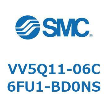 5ポートソレノイドバルブVQ用 マニホールド SMC