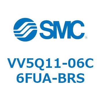 5ポートソレノイドバルブVQ用 マニホールド SMC