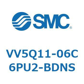 5ポートソレノイドバルブVQ用 マニホールド SMC