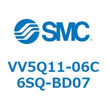 5ポートソレノイドバルブVQ用 マニホールド SMC