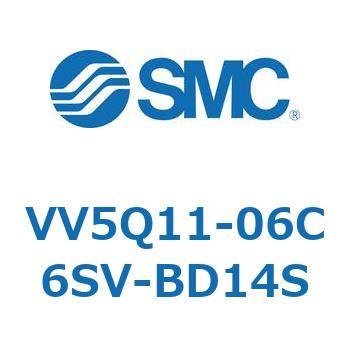 5ポートソレノイドバルブVQ用 マニホールド SMC