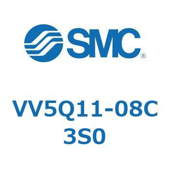 VV5Q11-08C3S0 5ポートソレノイドバルブVQ用 マニホールド 1個 SMC 【通販モノタロウ】