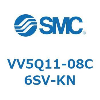VV5Q11-08C6SV-KN 5ポートソレノイドバルブVQ用 マニホールド 1個 SMC 【通販モノタロウ】