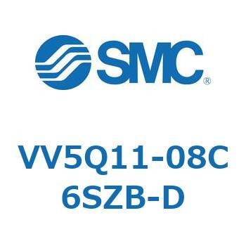 5ポートソレノイドバルブVQ用 マニホールド SMC