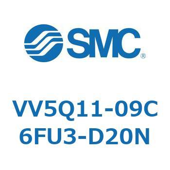 5ポートソレノイドバルブVQ用 マニホールド SMC