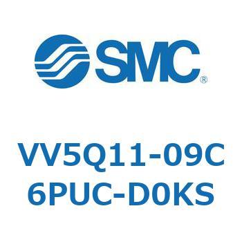 5ポートソレノイドバルブVQ用 マニホールド SMC