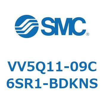 5ポートソレノイドバルブVQ用 マニホールド SMC