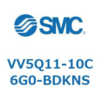 5ポートソレノイドバルブVQ用 マニホールド SMC