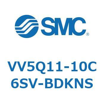5ポートソレノイドバルブVQ用 マニホールド SMC