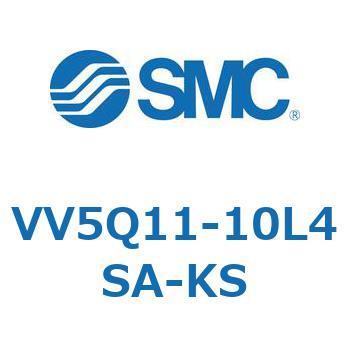 5ポートソレノイドバルブVQ用 マニホールド SMC