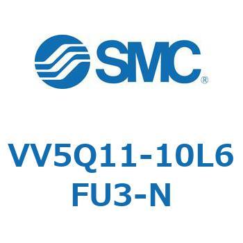 5ポートソレノイドバルブVQ用 マニホールド SMC