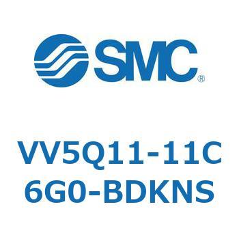 5ポートソレノイドバルブVQ用 マニホールド SMC