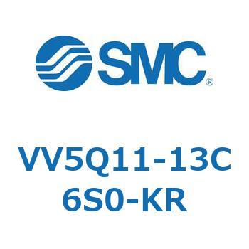 VV5Q11-13C6S0-KR 5ポートソレノイドバルブVQ用 マニホールド 1個 SMC 【通販モノタロウ】