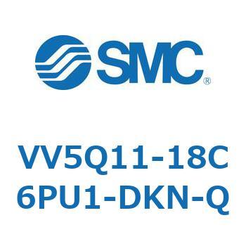 5ポートソレノイドバルブVQ用 マニホールド SMC