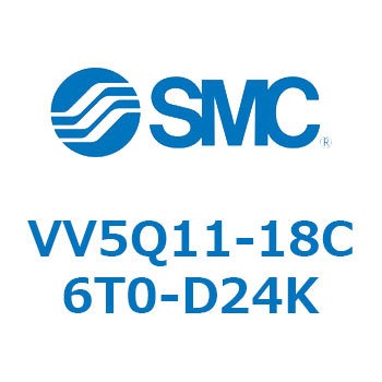 5ポートソレノイドバルブVQ用 マニホールド SMC