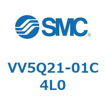 VV5Q21-01C4L0 5ポートソレノイドバルブVQ用 マニホールド 1個 SMC