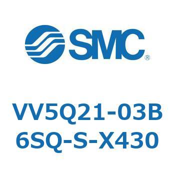 5ポートソレノイドバルブVQ用 マニホールド SMC