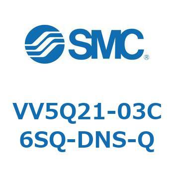 5ポートソレノイドバルブVQ用 マニホールド SMC