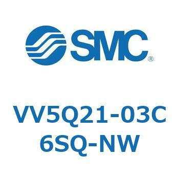 5ポートソレノイドバルブVQ用 マニホールド SMC