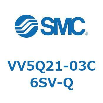 5ポートソレノイドバルブVQ用 マニホールド SMC