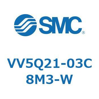 5ポートソレノイドバルブVQ用 マニホールド SMC