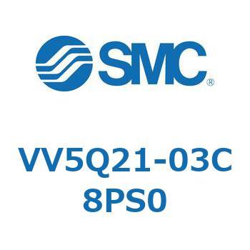 5ポートソレノイドバルブVQ用 マニホールド SMC