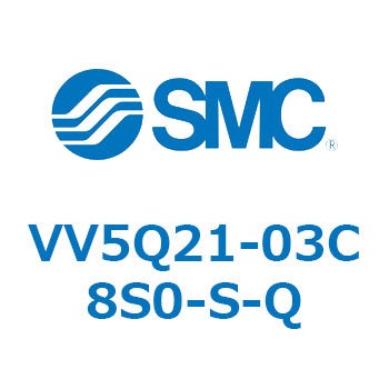 5ポートソレノイドバルブVQ用 マニホールド SMC