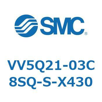 5ポートソレノイドバルブVQ用 マニホールド SMC