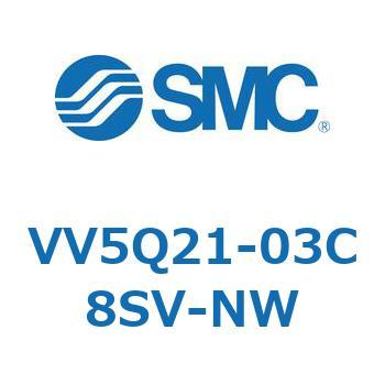 5ポートソレノイドバルブVQ用 マニホールド SMC