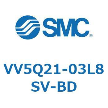 5ポートソレノイドバルブVQ用 マニホールド SMC