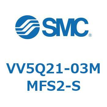 5ポートソレノイドバルブVQ用 マニホールド SMC
