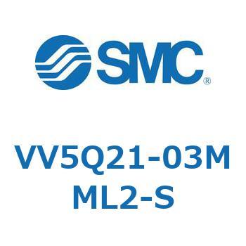 5ポートソレノイドバルブVQ用 マニホールド SMC