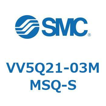 5ポートソレノイドバルブVQ用 マニホールド SMC
