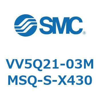 5ポートソレノイドバルブVQ用 マニホールド SMC