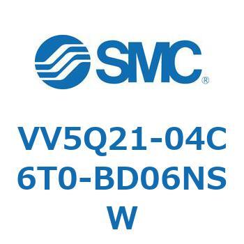5ポートソレノイドバルブVQ用 マニホールド SMC