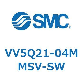 5ポートソレノイドバルブVQ用 マニホールド SMC