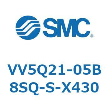 5ポートソレノイドバルブVQ用 マニホールド SMC