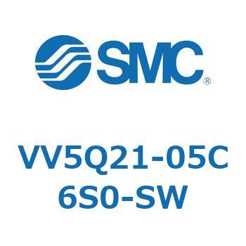 5ポートソレノイドバルブVQ用 マニホールド SMC