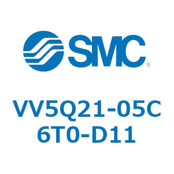 5ポートソレノイドバルブVQ用 マニホールド SMC