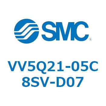 5ポートソレノイドバルブVQ用 マニホールド SMC