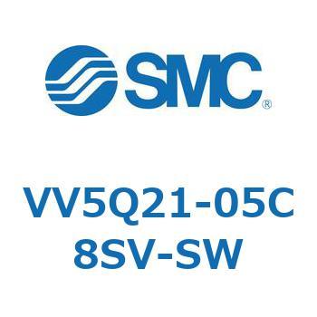 5ポートソレノイドバルブVQ用 マニホールド SMC
