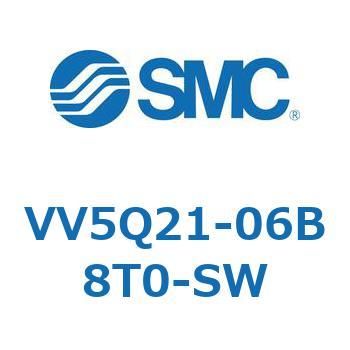 5ポートソレノイドバルブVQ用 マニホールド SMC
