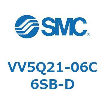 5ポートソレノイドバルブVQ用 マニホールド SMC