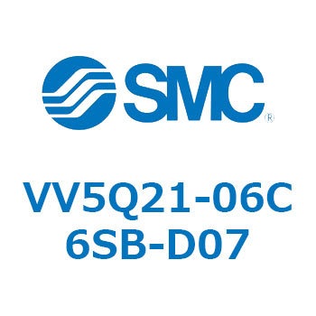 5ポートソレノイドバルブVQ用 マニホールド SMC