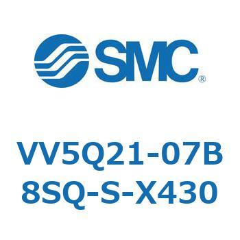 5ポートソレノイドバルブVQ用 マニホールド SMC